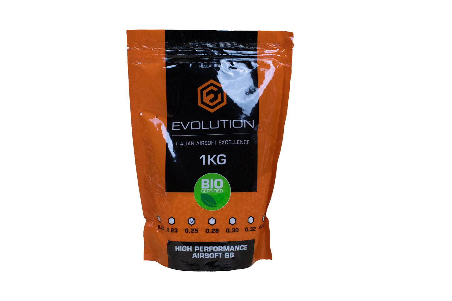 ORGANIC BALLS 0.25G 1KG EVOLUTION (BBEA25BIO)