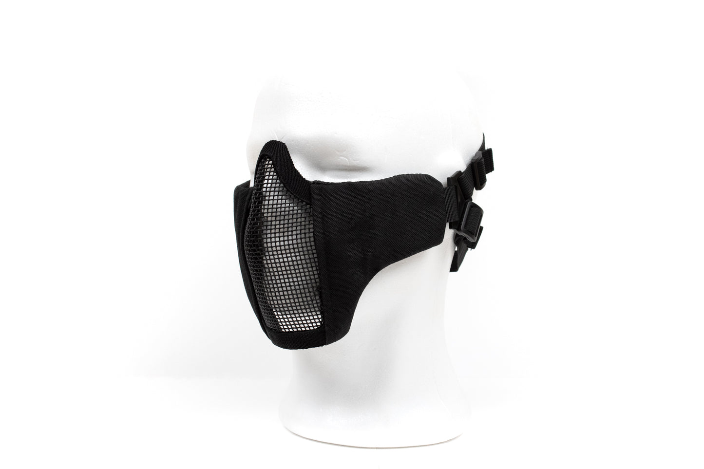 WOSPORT MASCHERA CON GRIGLIA IN METALLO NERA (WO-MA42B)