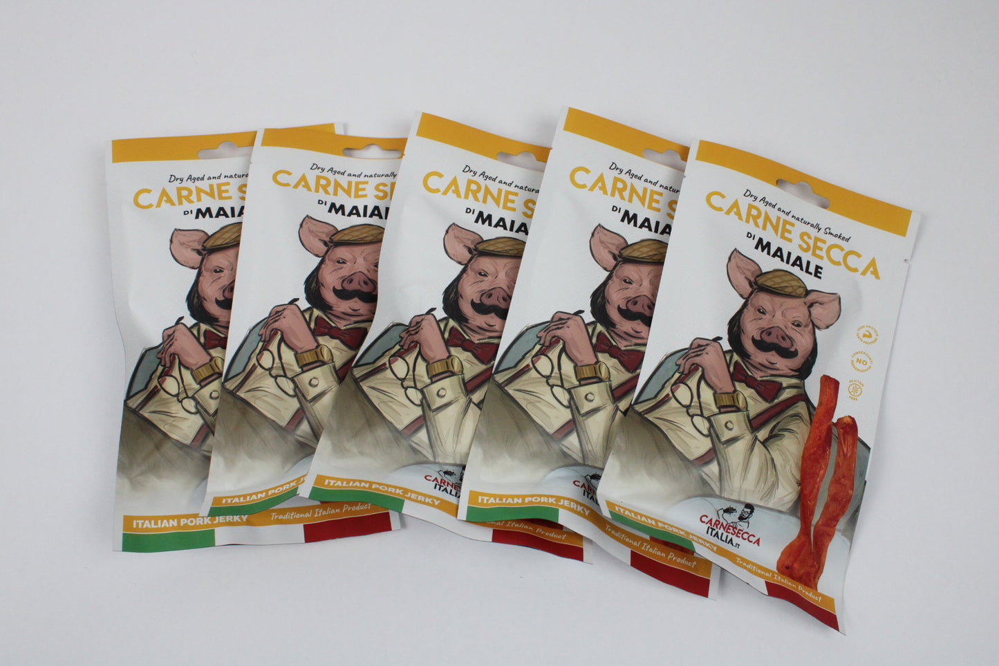 CARNE SECCA DI MAIALE AFFUMICATA BUSTA DA 40GR - Superior Jerky