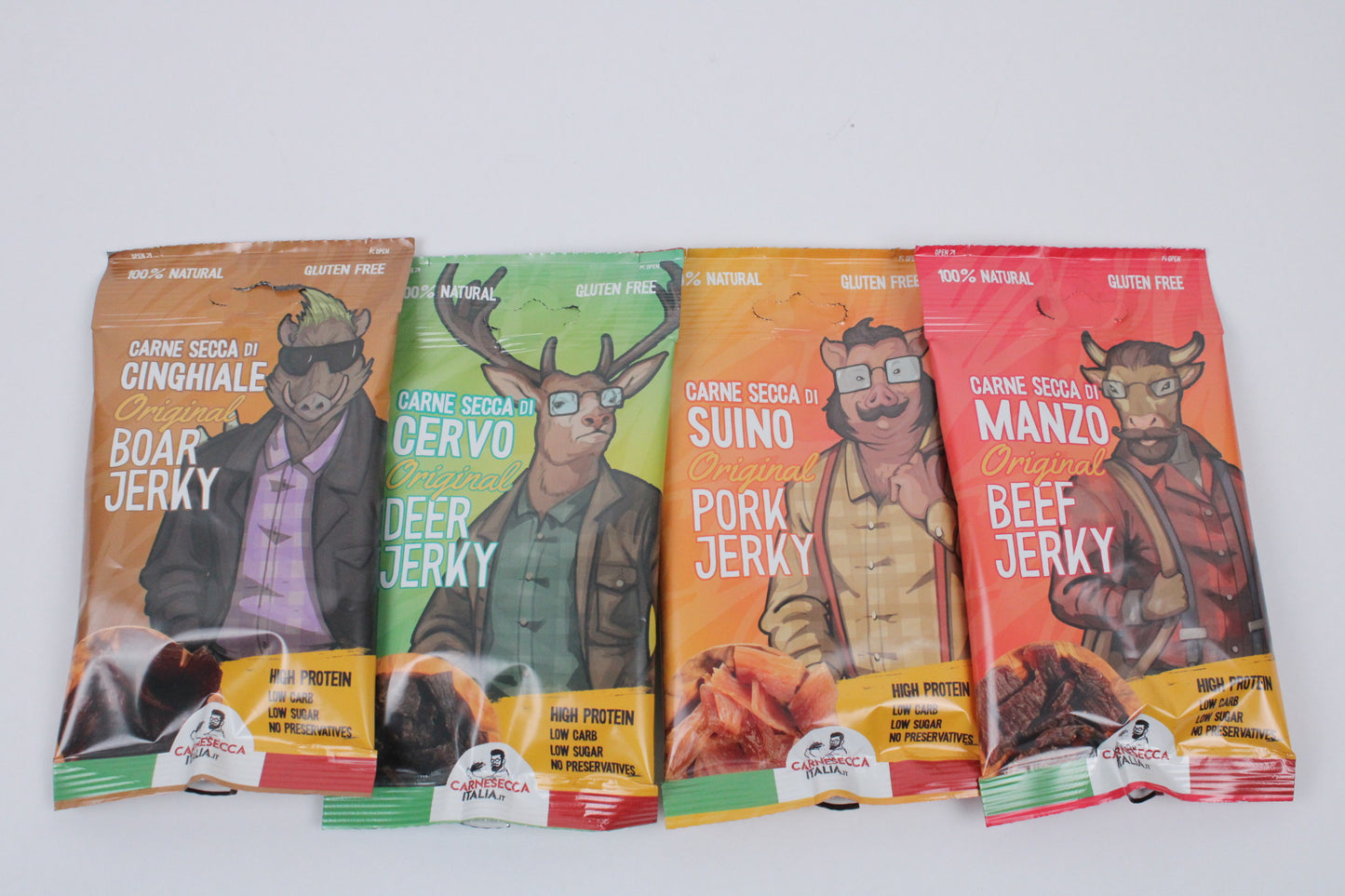 CARNE SECCA CHIPS DI CERVO ITALIANE 25GR