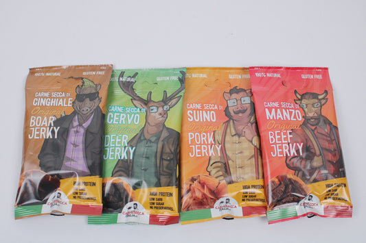 CARNE SECCA CHIPS DI CERVO ITALIANE 25GR