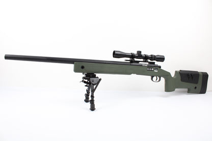 KIT FUCILE CECCHINO SA-S02 CORE SPECNA ARMS, CON OTTICA E BIPIEDE, OLIVE DRAB (SPE-03-026053)