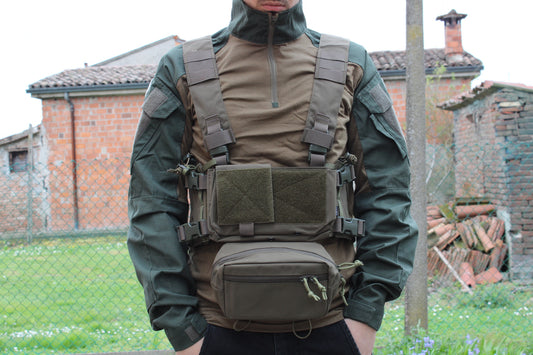 TACTICAL CHEST RIG TYPE MK3 SONYKS PRIMAL GEAR - RANGER GREEN (PRI-18-032007)