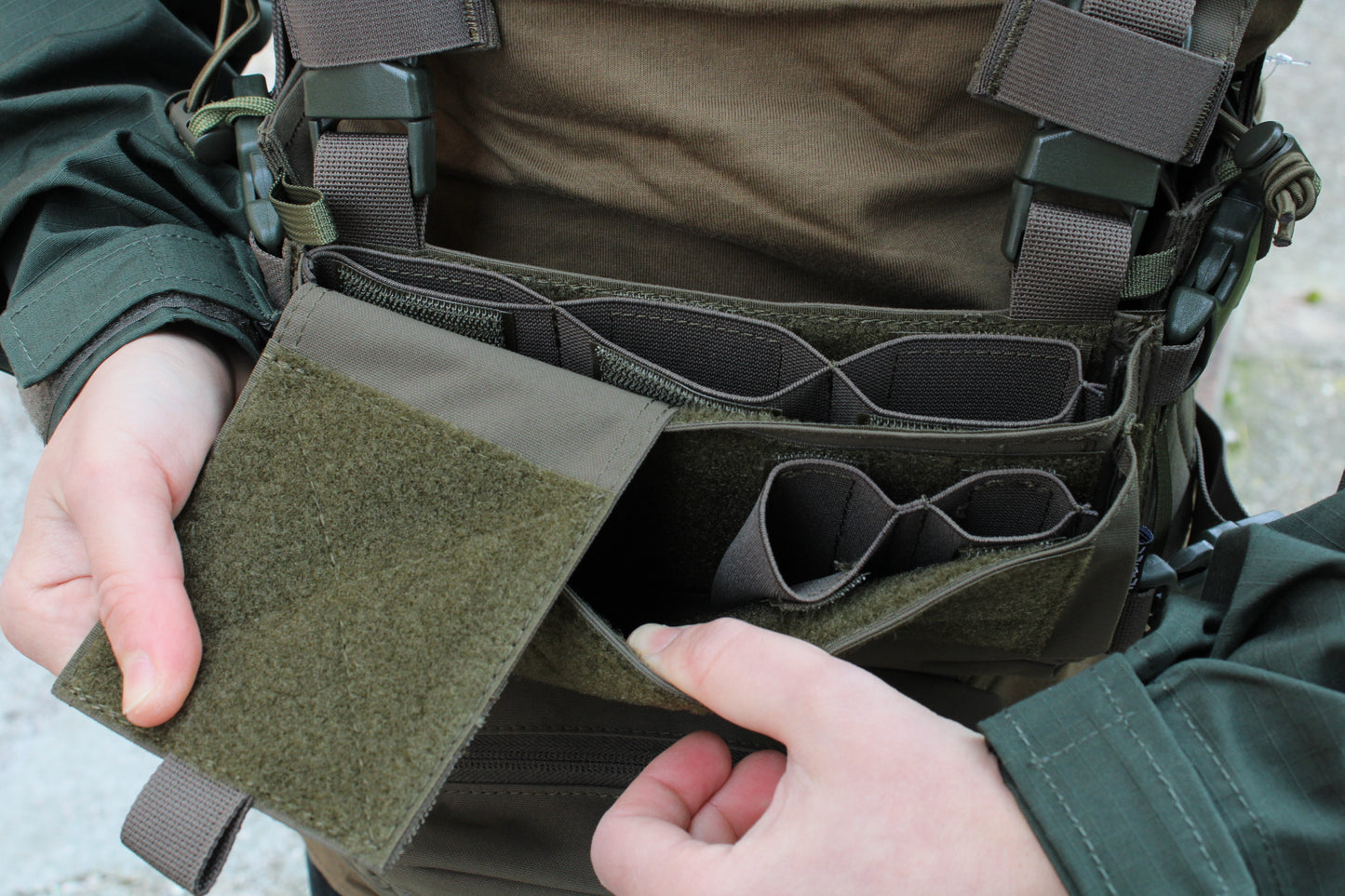TACTICAL CHEST RIG TYPE MK3 SONYKS PRIMAL GEAR - RANGER GREEN (PRI-18-032007)