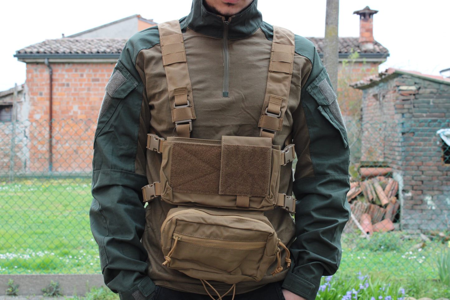 TACTICAL CHEST RIG TYPE MK3 SONYKS PRIMAL GEAR - COYOTE BROWN (PRI-18-032005)