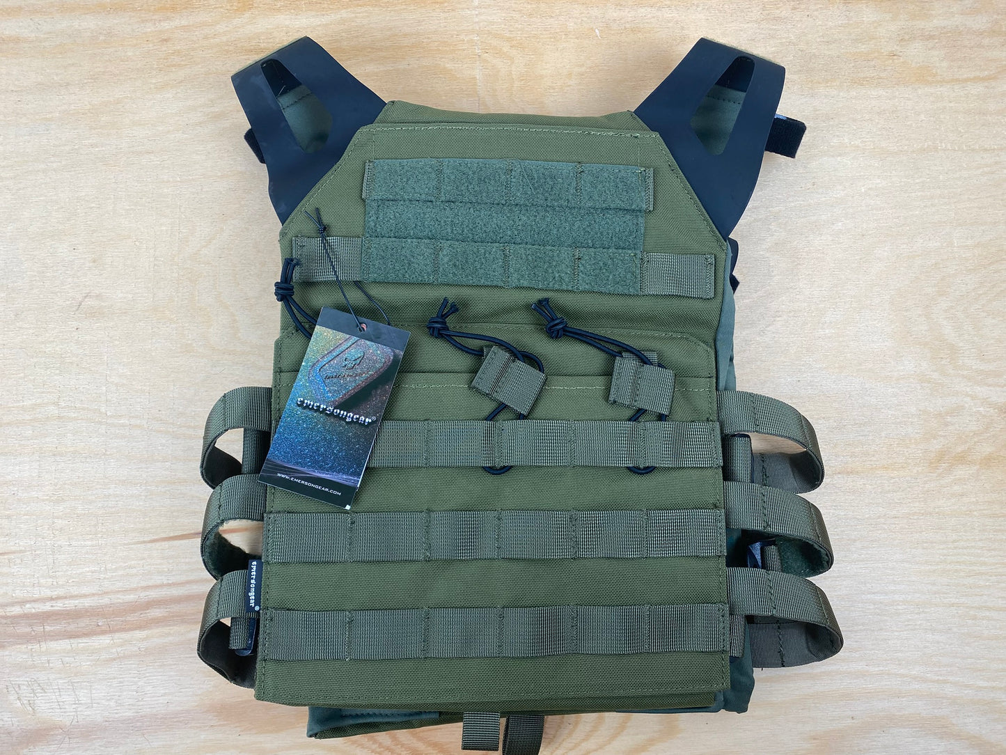 EMERSONGEAR TACTICAL VEST JUMPER PLATE CARRIER VERDE (EM7344G)